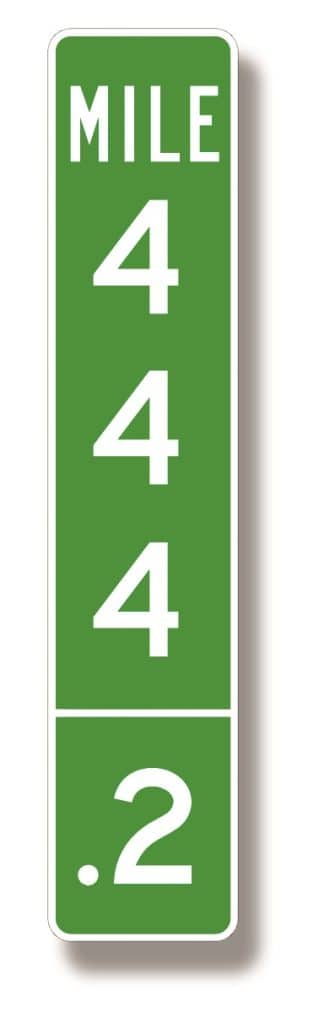 D10-3a Intermediate Reference Location 3-Digit | Traffic Sign | Zumar Industries