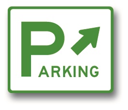 Parking area sign