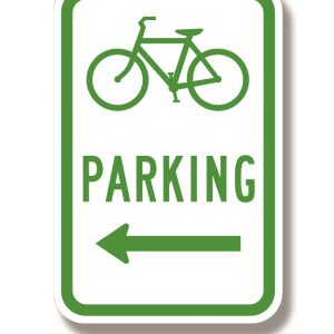 Bicycle parking sign