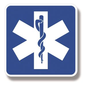 Emergency medical services sign