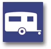 D9-3A Trailer Camping | Traffic Sign | Zumar Industries