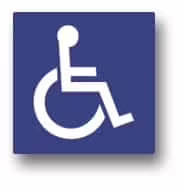 D9-6 Handicapped | Traffic Sign | Zumar Industries