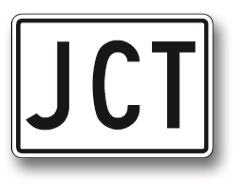 Junction sign
