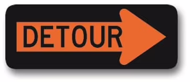 M4-10 Detour | Traffic Sign | Zumar Industries