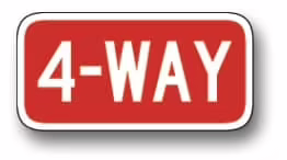 4-way sign
