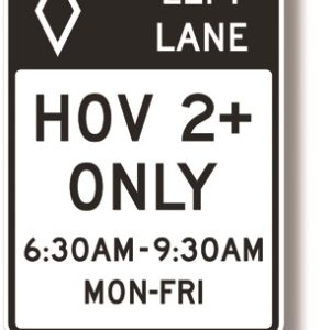 HOV lane