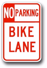 R7-9 Variant No Parking Bike Lane | Traffic Sign | Zumar Industries