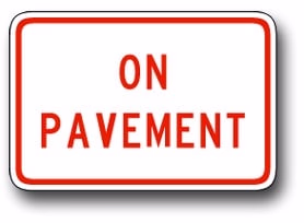 R8-3C On Pavement | Traffic Sign | Zumar Industries