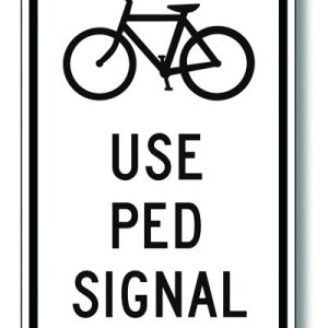 Use ped signal sign