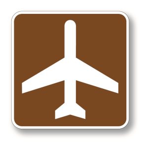 Airport sign