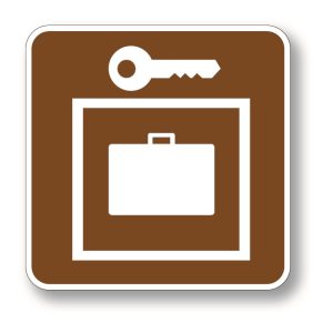 Locker sign