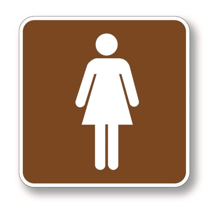 Restroom (women) | Park Signs | Zumar