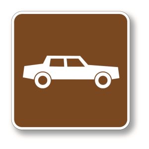 Automobile sign