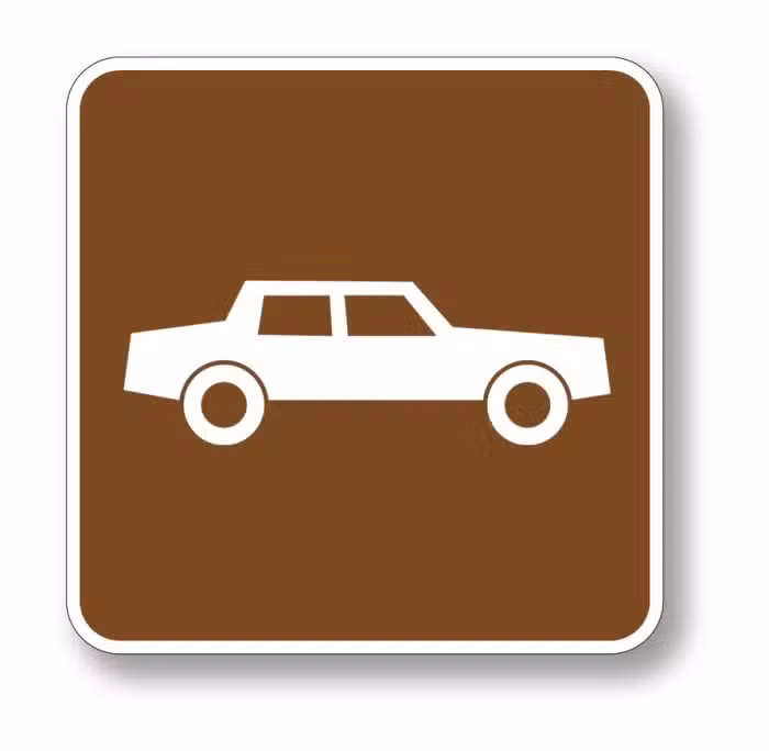 Automobile sign
