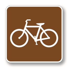 Trail (bicycle) sign