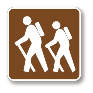 Trail (hiking) sign