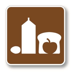 Grocery store sign