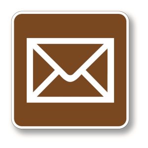 Post office sign