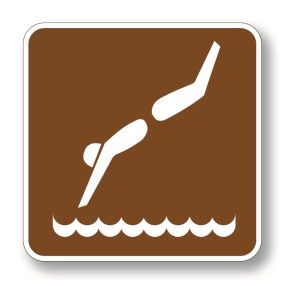 Diving sign