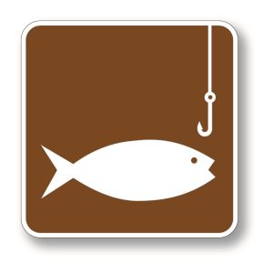 Fishing sign