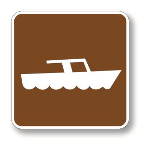Motor boating sign