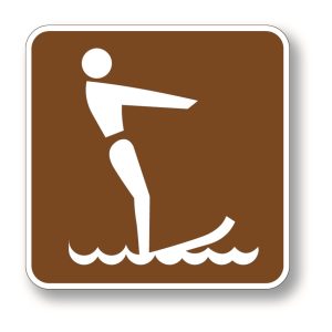 Skiing (water) sign