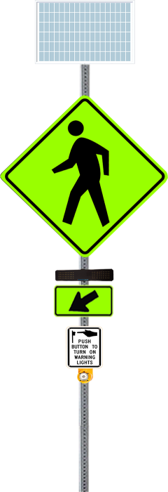 Push 2 cross sign