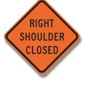 Right shoulder closed (left or right)