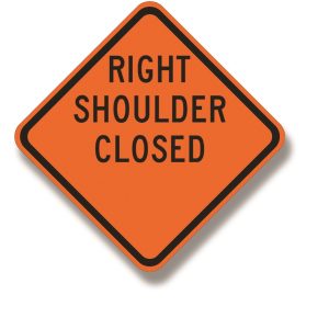 Right shoulder closed (left or right)