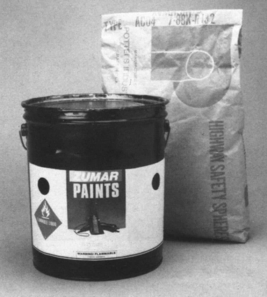 Non-Reflective Traffic Paint | Zumar Industries