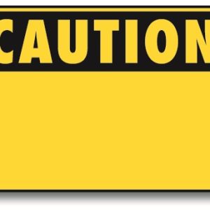 OSHA Caution sign