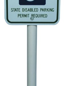 Permanent base portable and flexible sign system