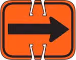 Clip-on safety warning signs