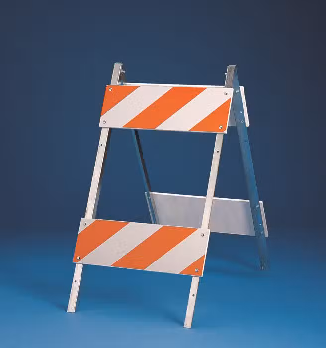 Type I and II barricades