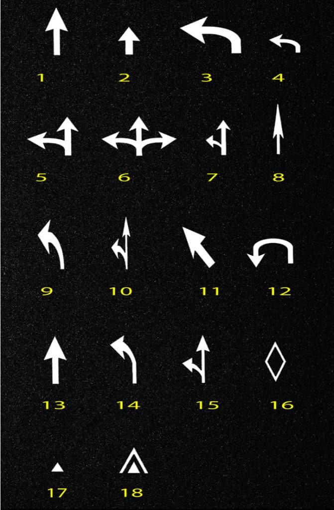 Preform arrow examples